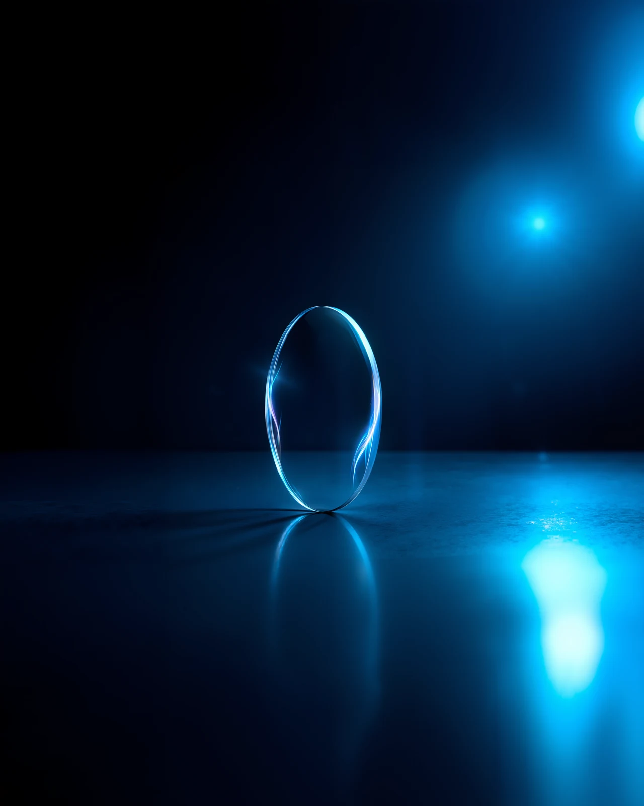 Lente AiLENS iluminado